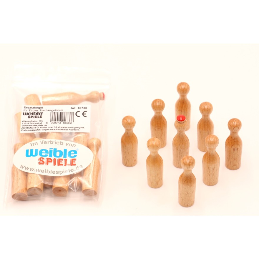 Ersatzkegel Tiroler Tischkegelspiel